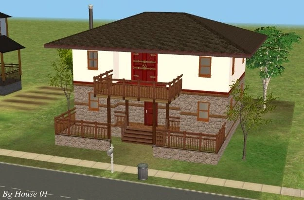 bulgarian house 1 by lidiqnata sims 2